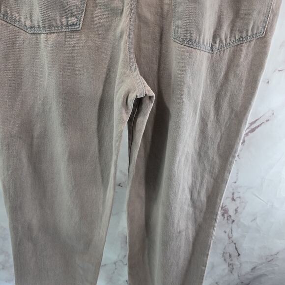 Madewell Jeans Womens 30 Pink High Rise Straight Mom Overdyed Lilac - Picture 8 of 14